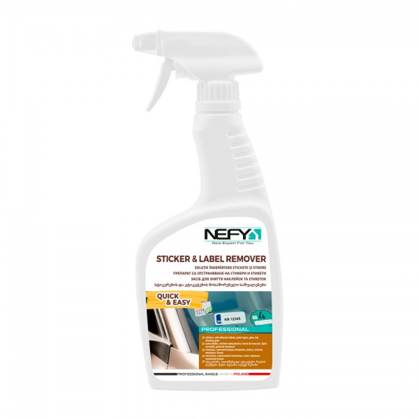 Засіб DRAGON™ NEFY для видалення етикеток та наклейок 0,5 л 
