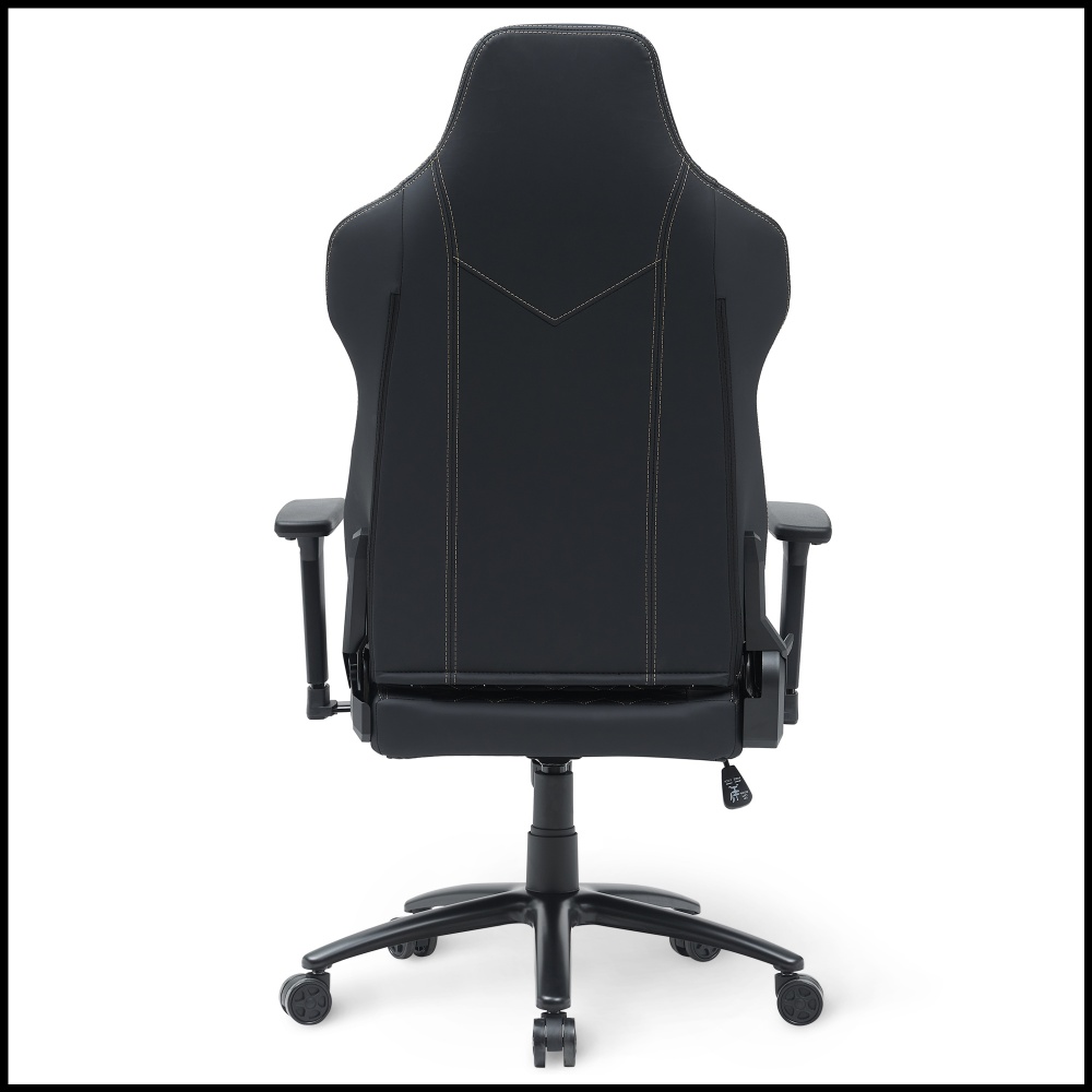 Кресло игровое Cyberlux Poseidon Black GM-415 B черный/золотой