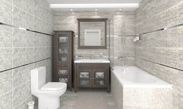 Плитка Grand Kerama бордюр платина 991 1,5x60 