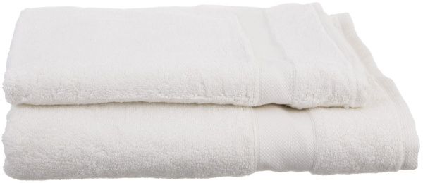 Рушник махровий з бордюром 70x140 см молочний La Nuit 