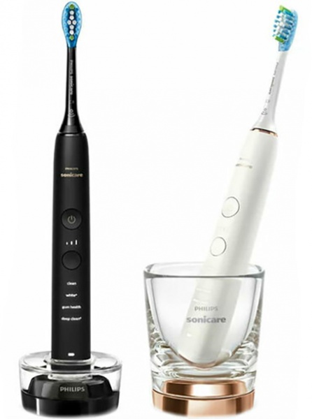 Електрична зубна щітка Philips Sonicare Diamond Clean 9000 White & Black HX9914/57