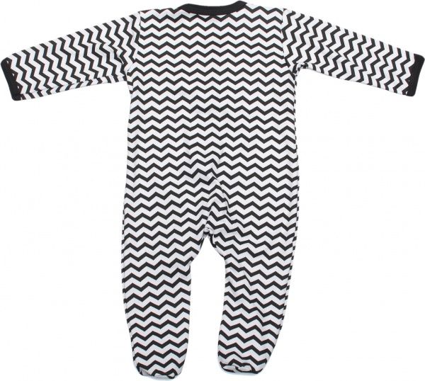 Комбінезон дитячий для хлопчика Маленькие люди зигзаги 9501-110 р.68 чорно-білий 