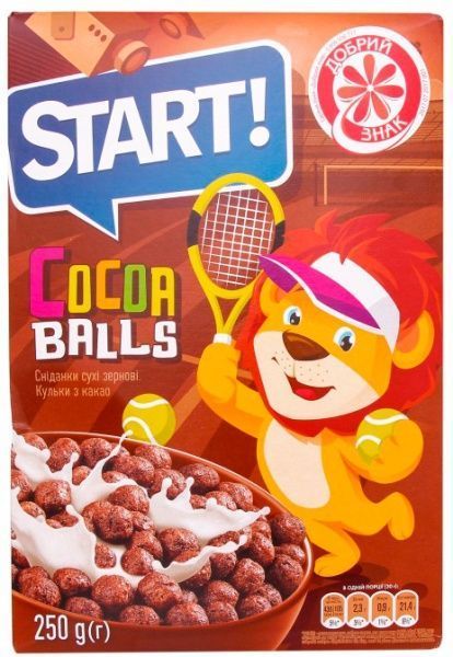 Шарики AXA с какао 250 г 