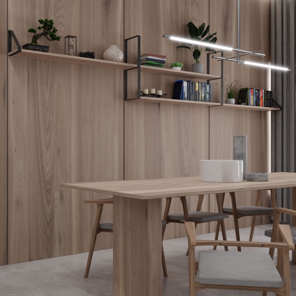 Кронштейн для полок Valore Прямоугольник двойной Loft SB-DR-21