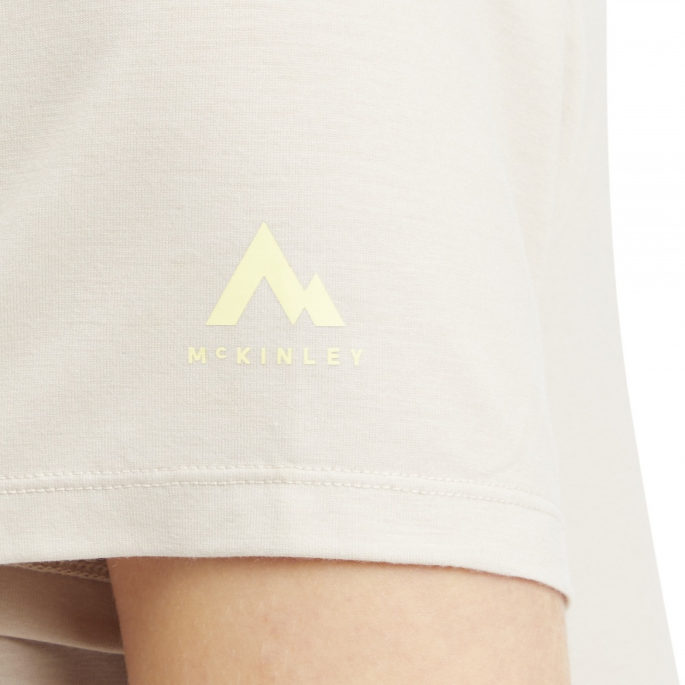 Футболка McKinley Elie W 430538-021 р.38 бежевый