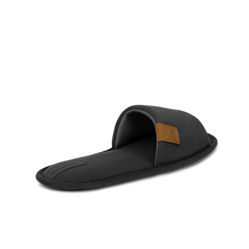 Тапки домашние Twins HS-VL вафельные 14189 р.44/45 графит