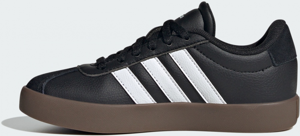 Кроссовки детские демисезонные Adidas VL COURT 3.0 K IE3630 р.36 черные