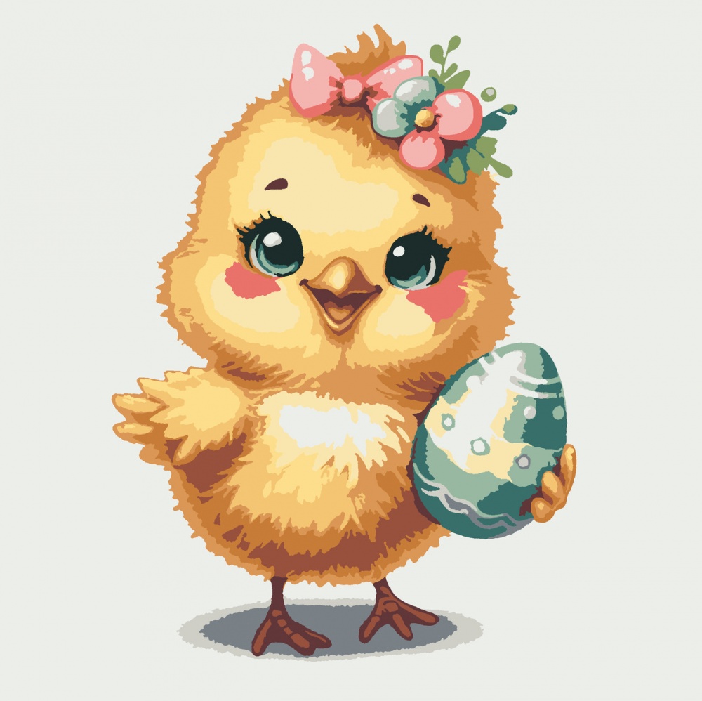 Набор для росписи на холсте Riviera Blanca Праздник радости 25x25 см RB-1290