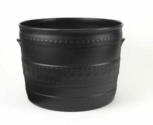 Горшок пластиковый Smithy Patio Tub круглый 66л серый 