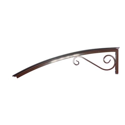 Кронштейн коричневый К1000/8017