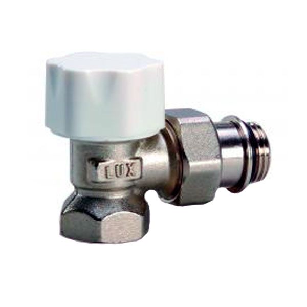 Клапан Luxor термостатичний з ущільнювачем кутовий 1/2