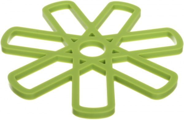 Подставка под горячее D 15.8 см, зеленая UP! (Underprice)