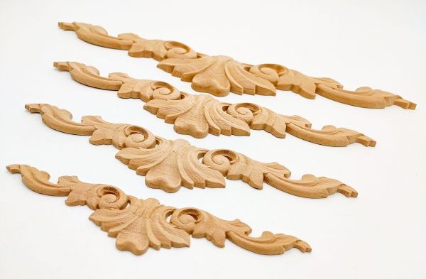 Декоративная панель деревянная горизонтальная 1 шт. DH.04.200 190х38x5 мм 