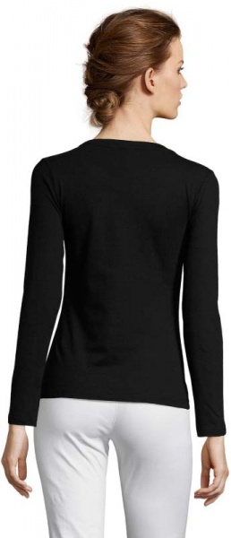 Футболка з довгим рукавом Sol's Majestic 11425309 р.XL чорний