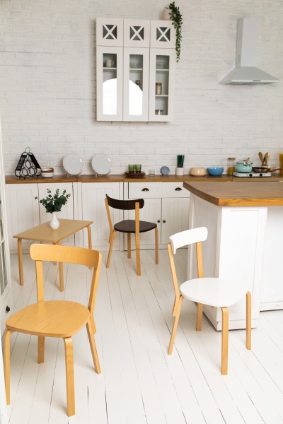 Стул Scandi прозрачный лак /бук