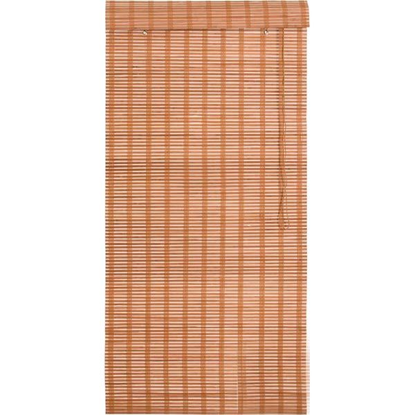 Римская штора Bella Vita Бамбук 60x160 см светло-коричневый 