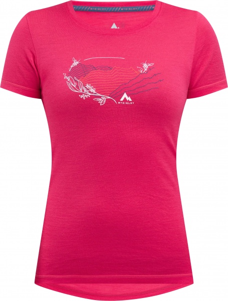 Футболка McKinley Tate W 417794-258 р.L рожевий