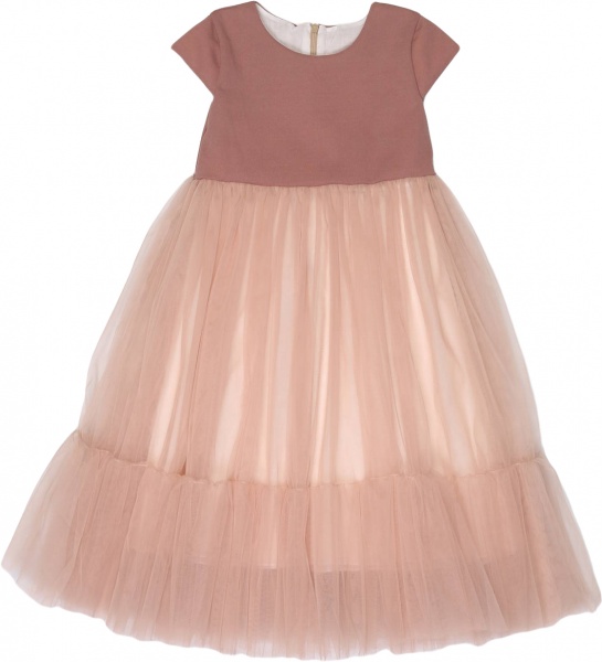 Сукня Luna Kids святкова №91 р.128 мокко 