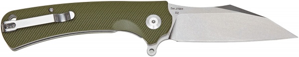 Ніж складаний CJRB Talla G10 Green 2798.02.30
