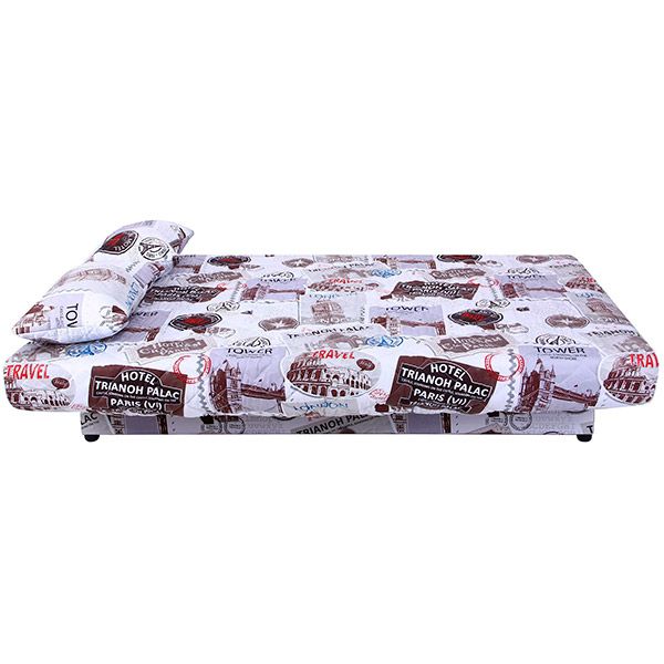 Диван Ньюс с 2 подушками 1920x950x950 мм поликоттон travel