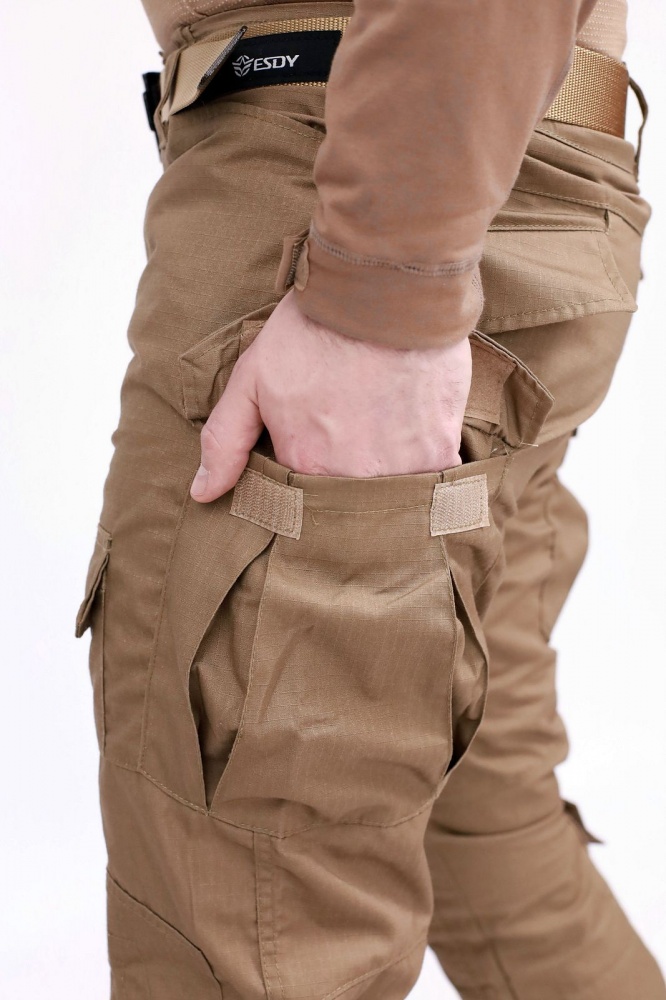 Брюки тактические ESDY с наколенниками, Койот р. XL coyote (PA-12)