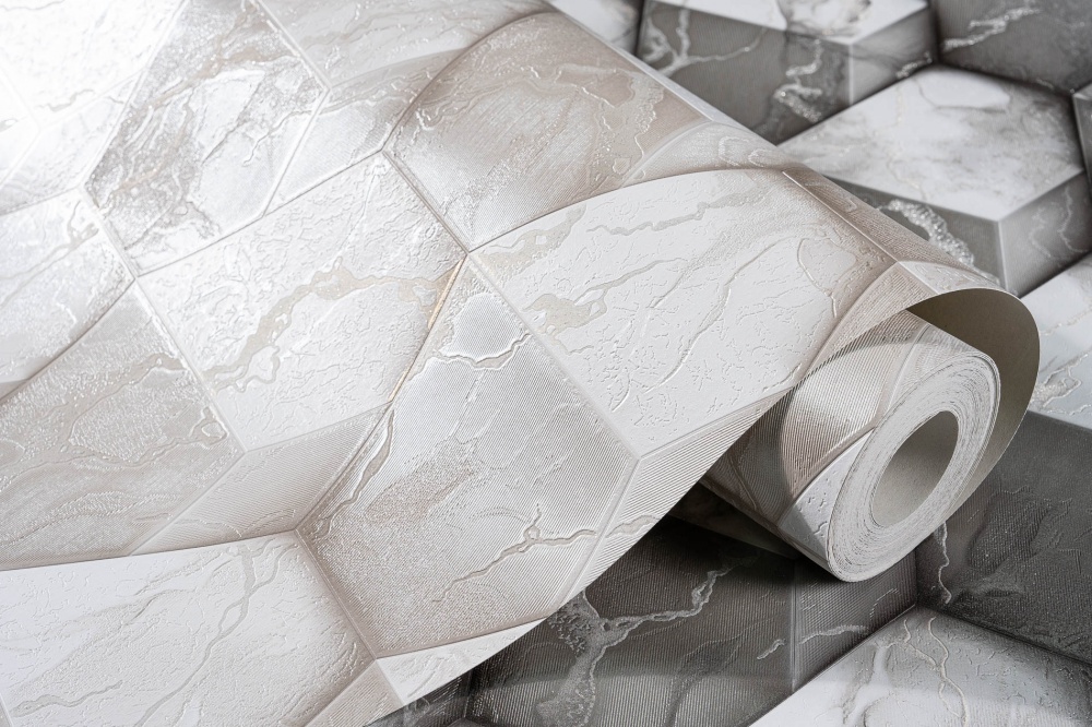 Шпалери вінілові на паперовій основі Слов'янські шпалери Expromt 5873-01 1,06x10,05 м