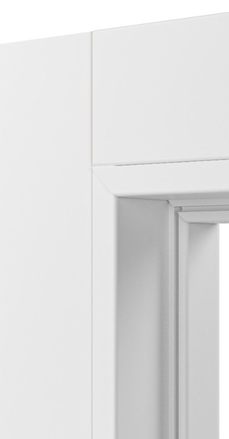 Стійка дверної коробки Гранд Lux + ХДФ 2000x38 мм білий