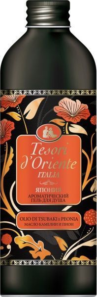 Гель для душу Tesori d’Oriente Японія Олія камелії та півонія 500 мл
