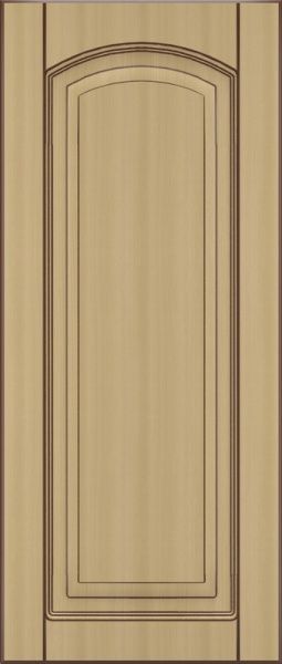 Фасад для кухні Грейд-Плюс Клен світлий патина №420 920x396 Вінтаж лівий