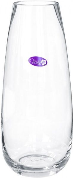 Ваза стеклянная прозрачная 31-108-053 29x12 см Viola