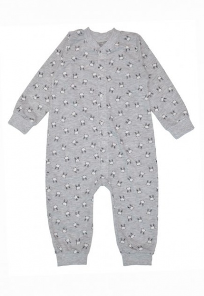 Комбинезон унисекс Фламинго р.80 меланж 427-111 