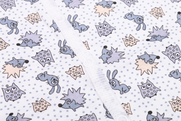 Комбинезон ясельный унисекс Фламинго р.74 в ассортименте 572-130 