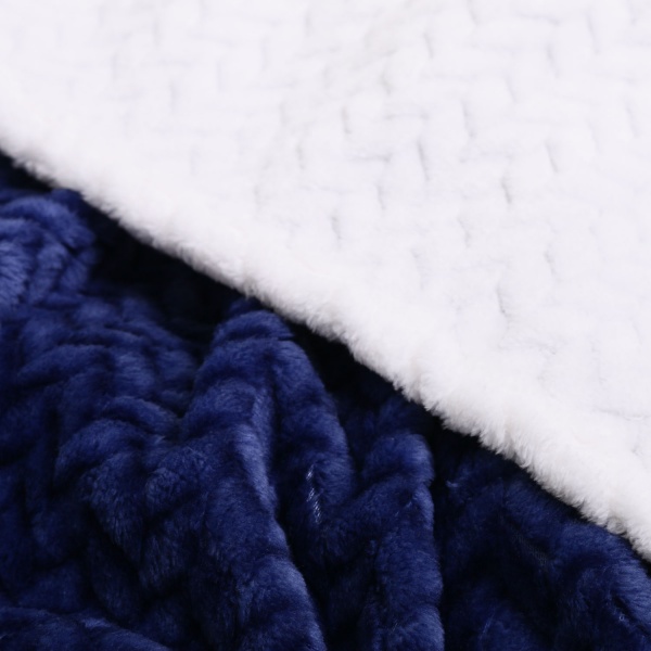 Плед Flannel Plush 200x220 см синий La Nuit 