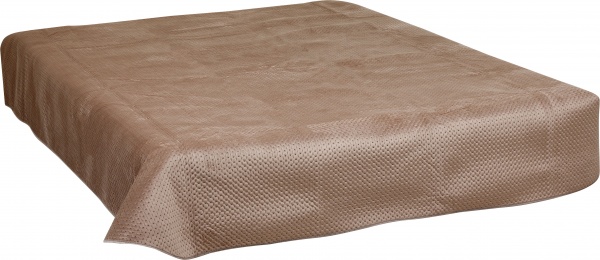 Покрывало 3D Velvet 160x220 см La Nuit светло-бежевый 