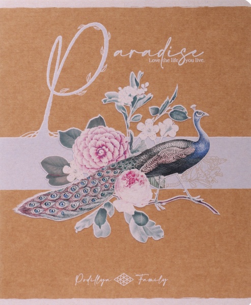 Тетрадь школьная Айвори серия 1 48 листов в клеточку Поділля