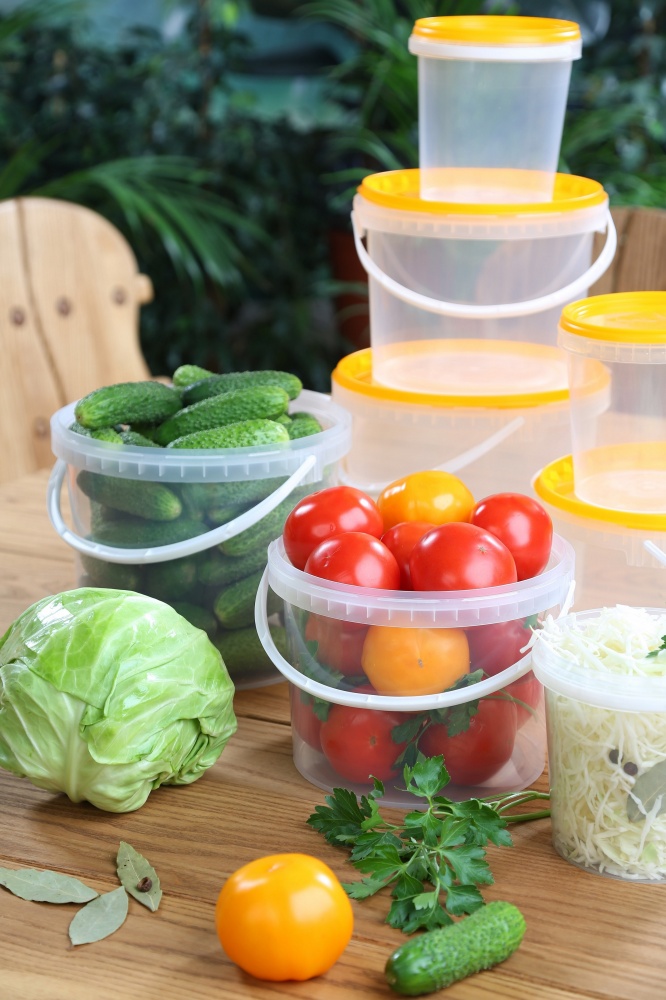 Відро звичайне Пласт-Бокс кругле (полегшене) з пластиковою ручкою (10LB/2) 10 л прозорий