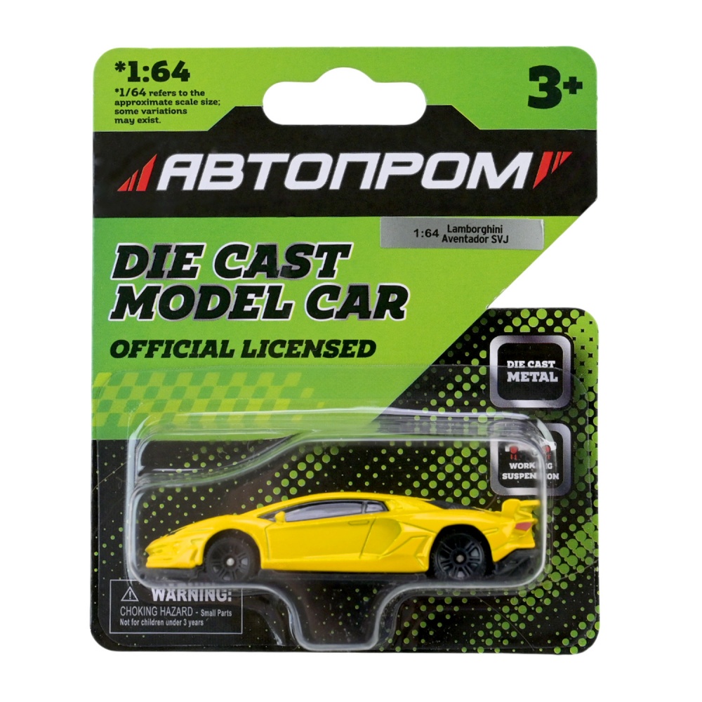 Автомодель Автопром 1:64 микс моделей AP6402