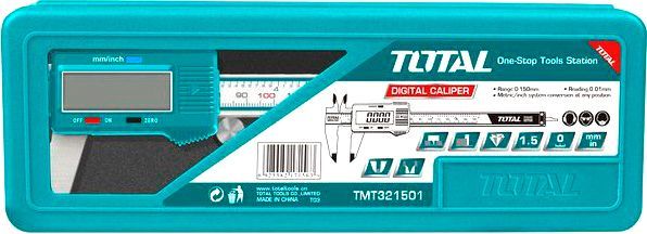 Штангенциркуль электронный Total TMT321501 цифровой