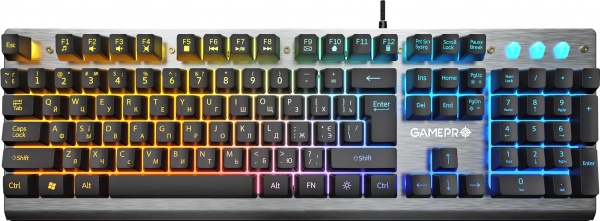 Клавіатура ігрова GamePro Stinger USB (GK599) grey 