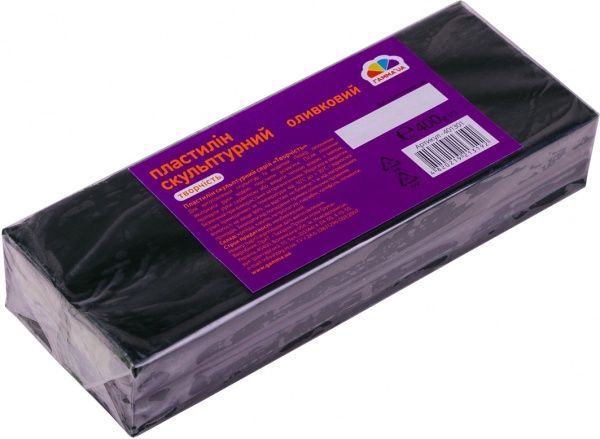 Пластилін Гамма UA Скульптурний оливковий 401301 400 г 