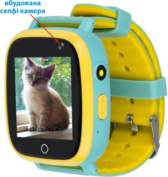 Смарт-часы детские AmiGo GO001 iP67 green (856056)