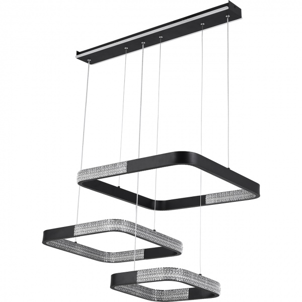 Светильник светодиодный Hopfen с пультом ДУ 150 Вт черный 3000-6000 К SCHWARZ 150 SP BK 