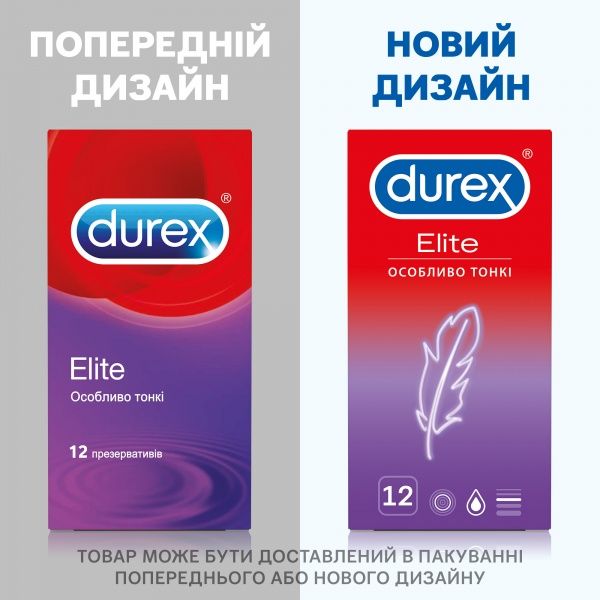 Презервативы Durex Elite 12 шт.