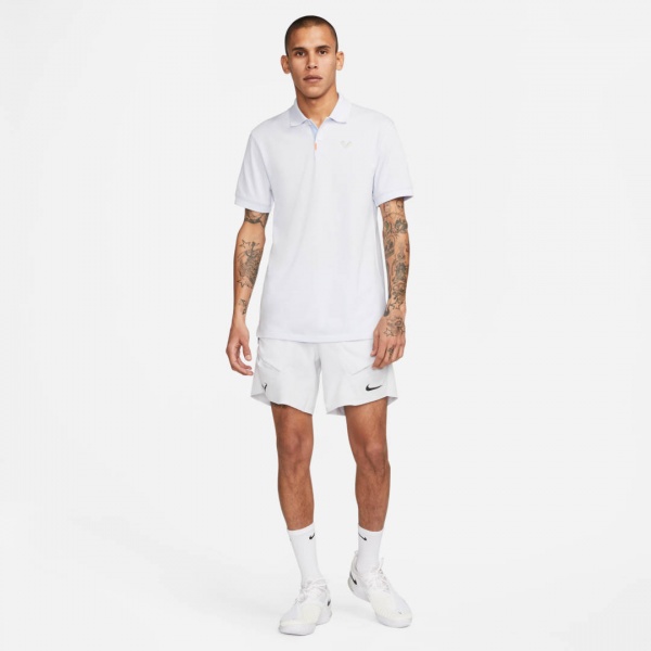 Поло Nike THE POLO DF RAFA SLIM DD8532-085 р.S белый