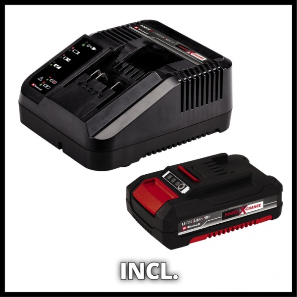 Шуруповерт аккумуляторный Einhell TE-CD 18/45 3X-Li +22 1x2.0Ah 4513990