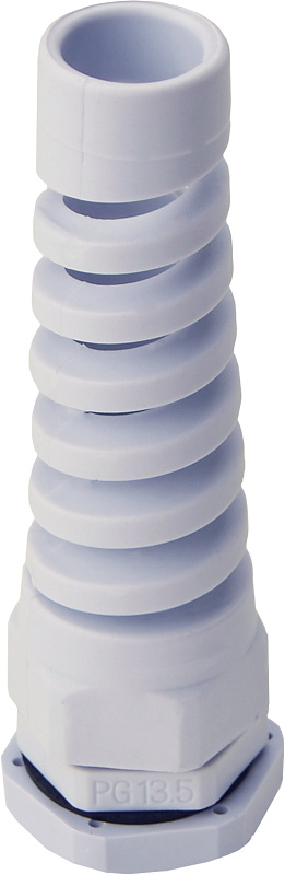 Кабельный ввод АСКО-УКРЕМ PGS 13,5 спиральный белый