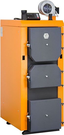 Котел твердотопливный DTM КОТ-10 Тurbo