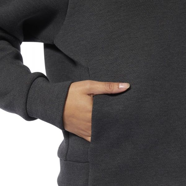 Свитшот Reebok TS COWL NECK DU4057 р. XS черный