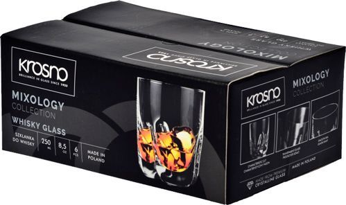 Набір склянок низьких Mixology 250 мл 6 шт F682819025039270 Krosno