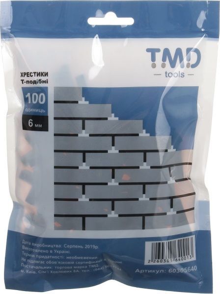 Крестики дистанционные 6 мм 100 шт./уп